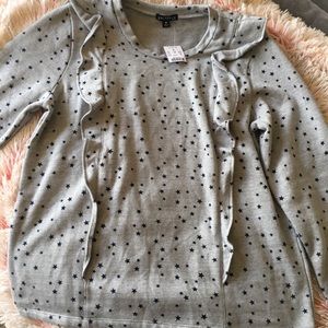 Jcrew star sweatshirt